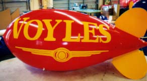 Advertising Blimps - Voyle's logo